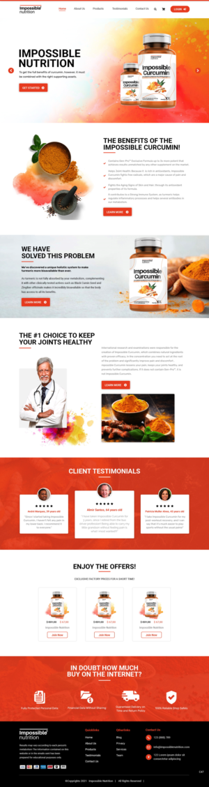Web Design par pb pour ce projet | Design : #27003885
