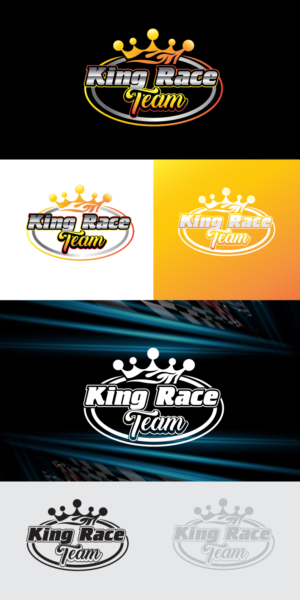 King Race Team | Logo Design by Classy Custom
