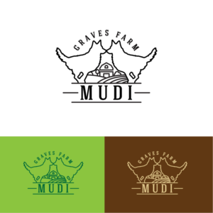 Graves Farm Mudi | Logo Design by Seo07man