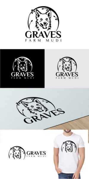 Graves Farm Mudi | Logo Design by Classy Custom