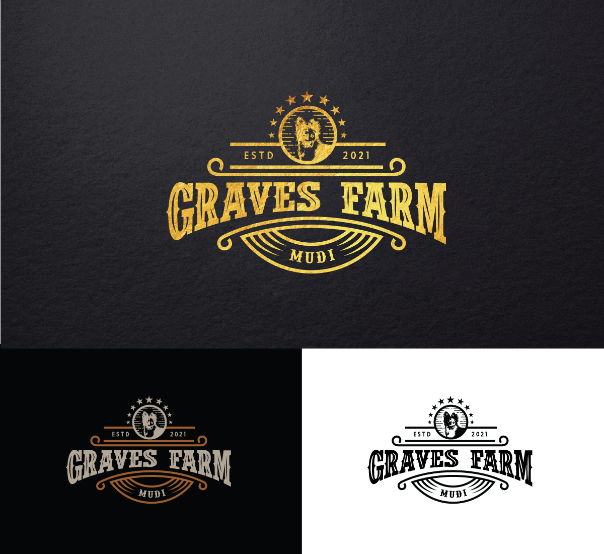 Logo Design by step forward 2 for Graves Farm | Design #27032756