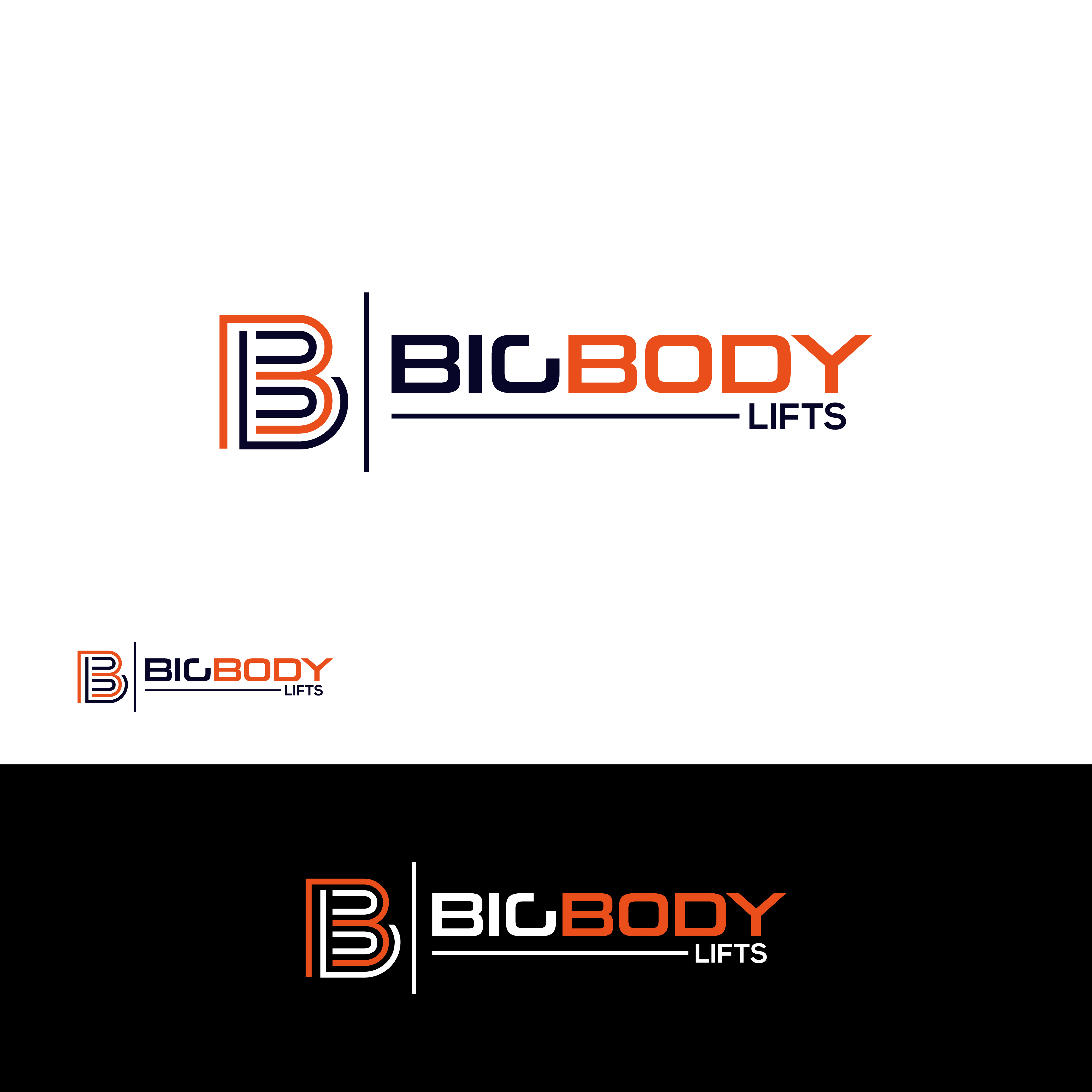 Logo Design by CrewType for Big Body Lifts | Design #27013315