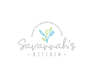 "Savannah's Kitchen" Gourmet Low Carb Recipes from Smart Cleanse | Logo Design by .Ashu.