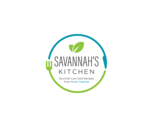 "Savannah's Kitchen" Gourmet Low Carb Recipes from Smart Cleanse | Design de Logo par lionx
