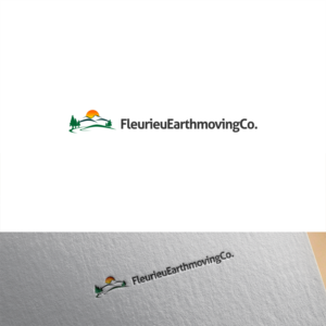 FleurieuEarthmovingCo. | Logo Design by Arham Hidayat