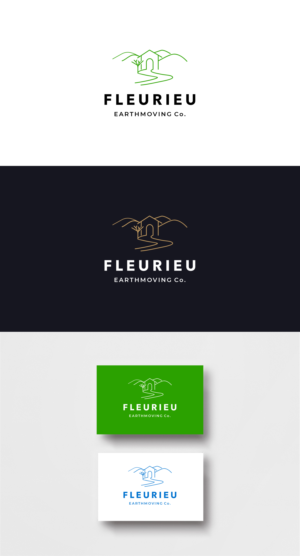 FleurieuEarthmovingCo. | Design de Logo par Omee