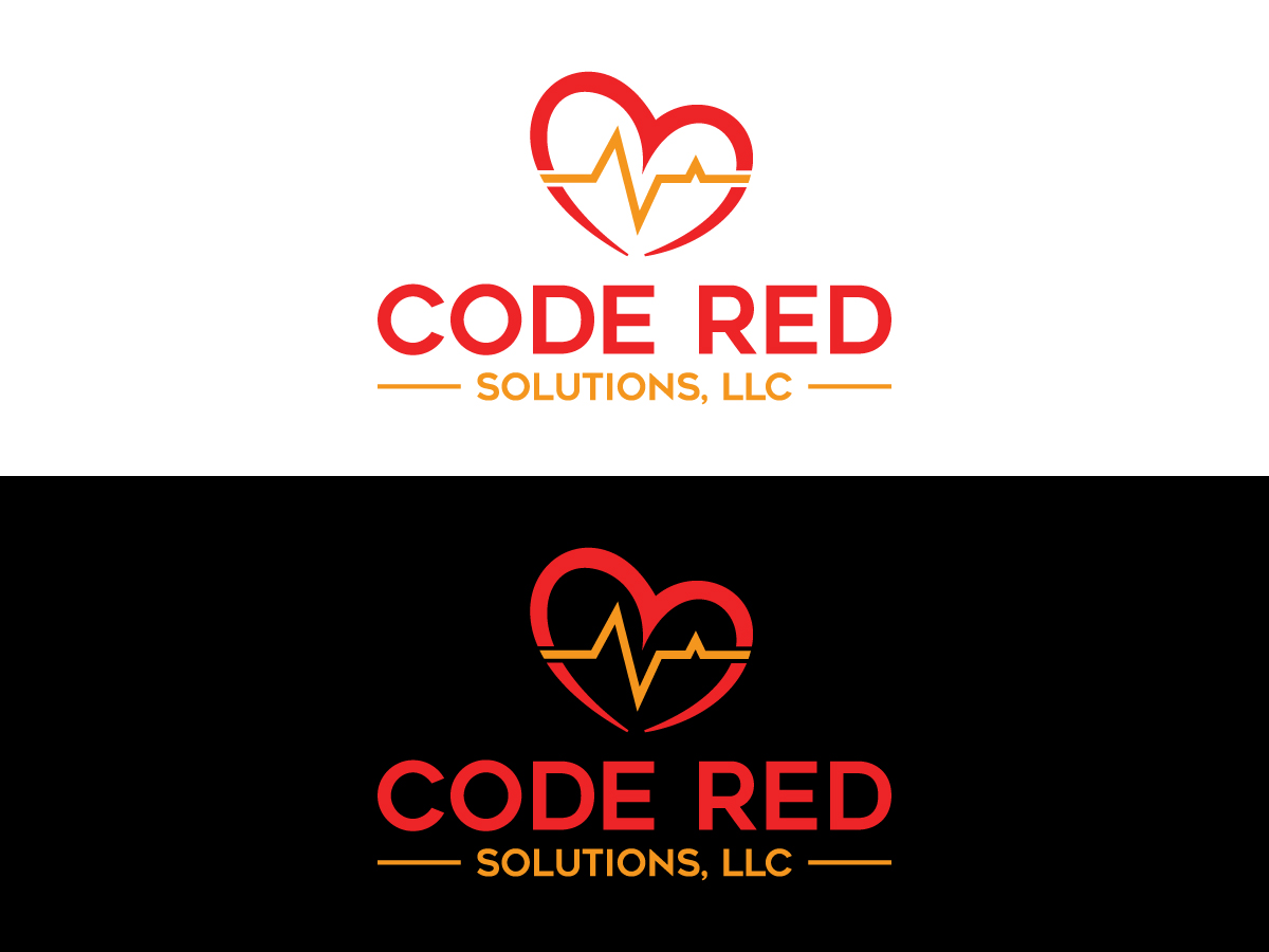 Logo Design by Gexeco for Code Red Solutions, LLC | Design #27006898