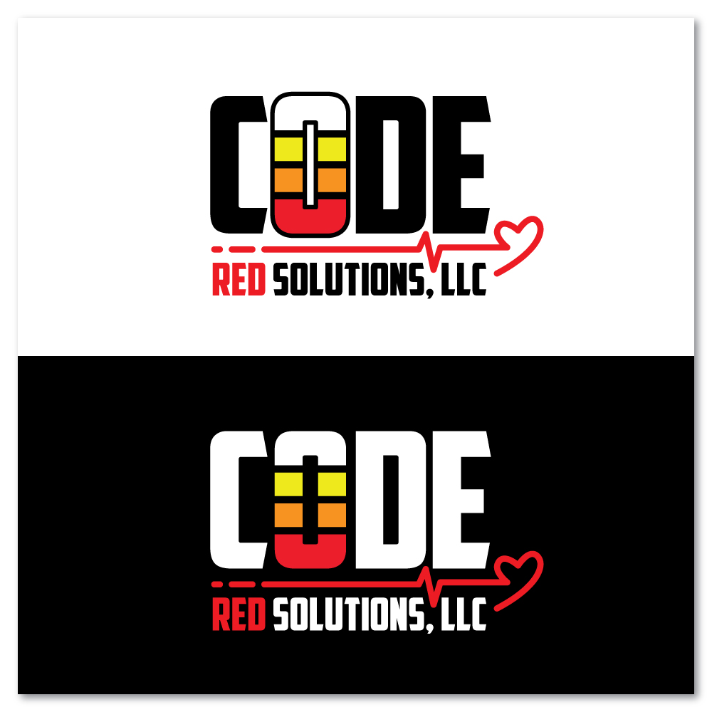 Logo-Design von Sujit Banerjee für Code Red Solutions, LLC | Design #27002213