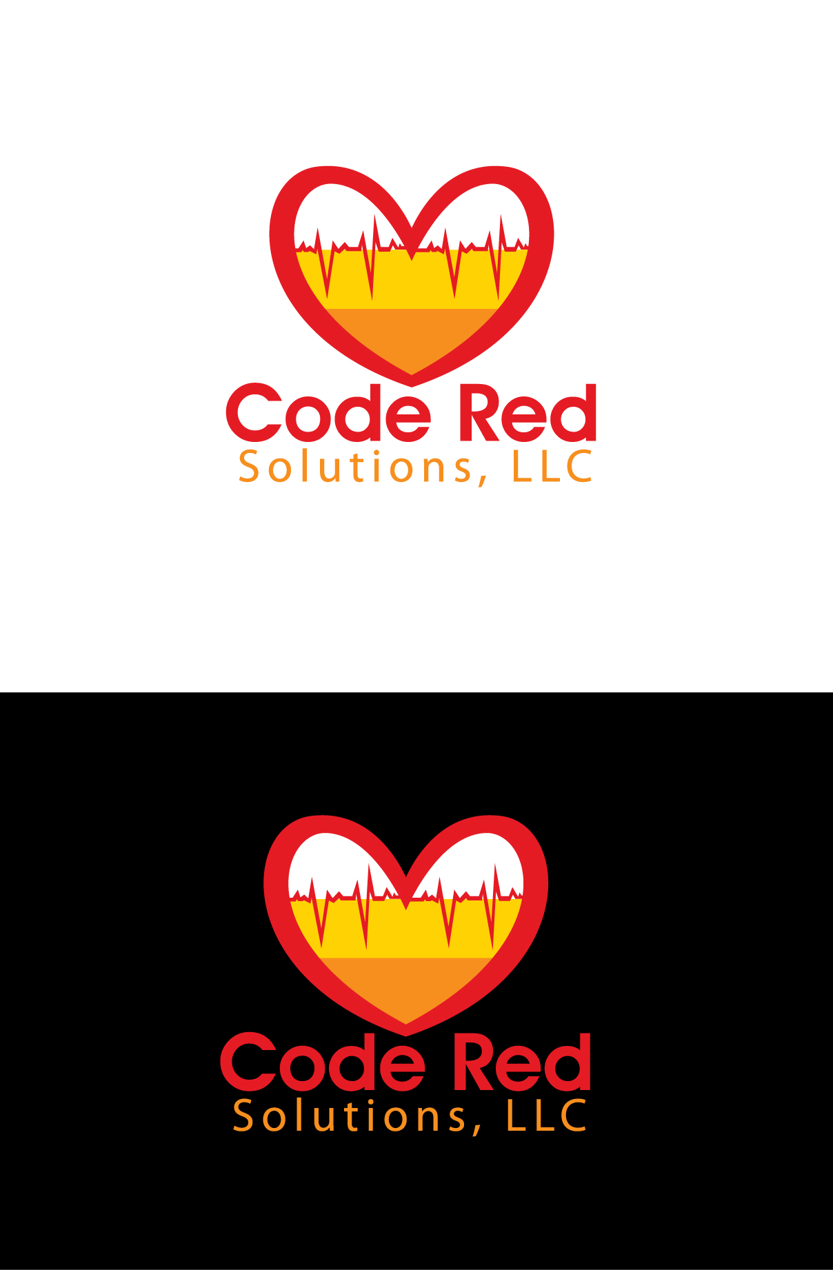 Logo Design by blue eye for Code Red Solutions, LLC | Design #27004035