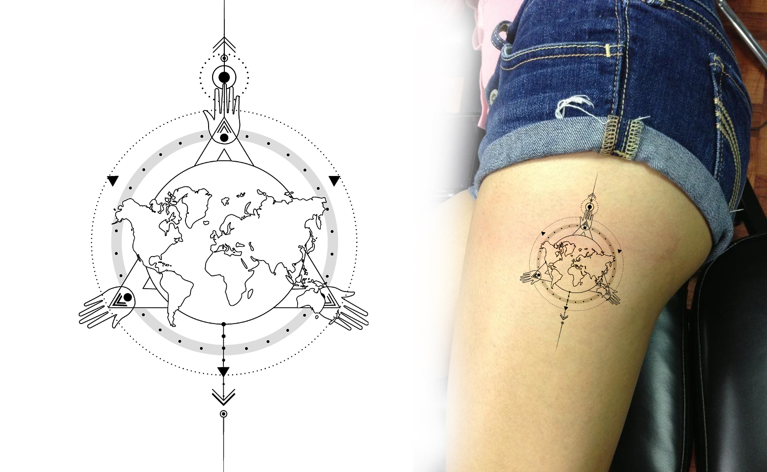 Tattoo Design by BLESS-IDN for this project | Design #27026216