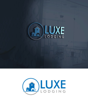 Luxe Lodging | Logo Design by Mr Line @rt