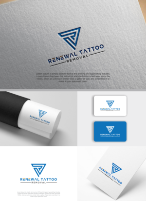 Diseño de Logo por GAM'Design para Renewal Tattoo Removal | Diseño: #27022085