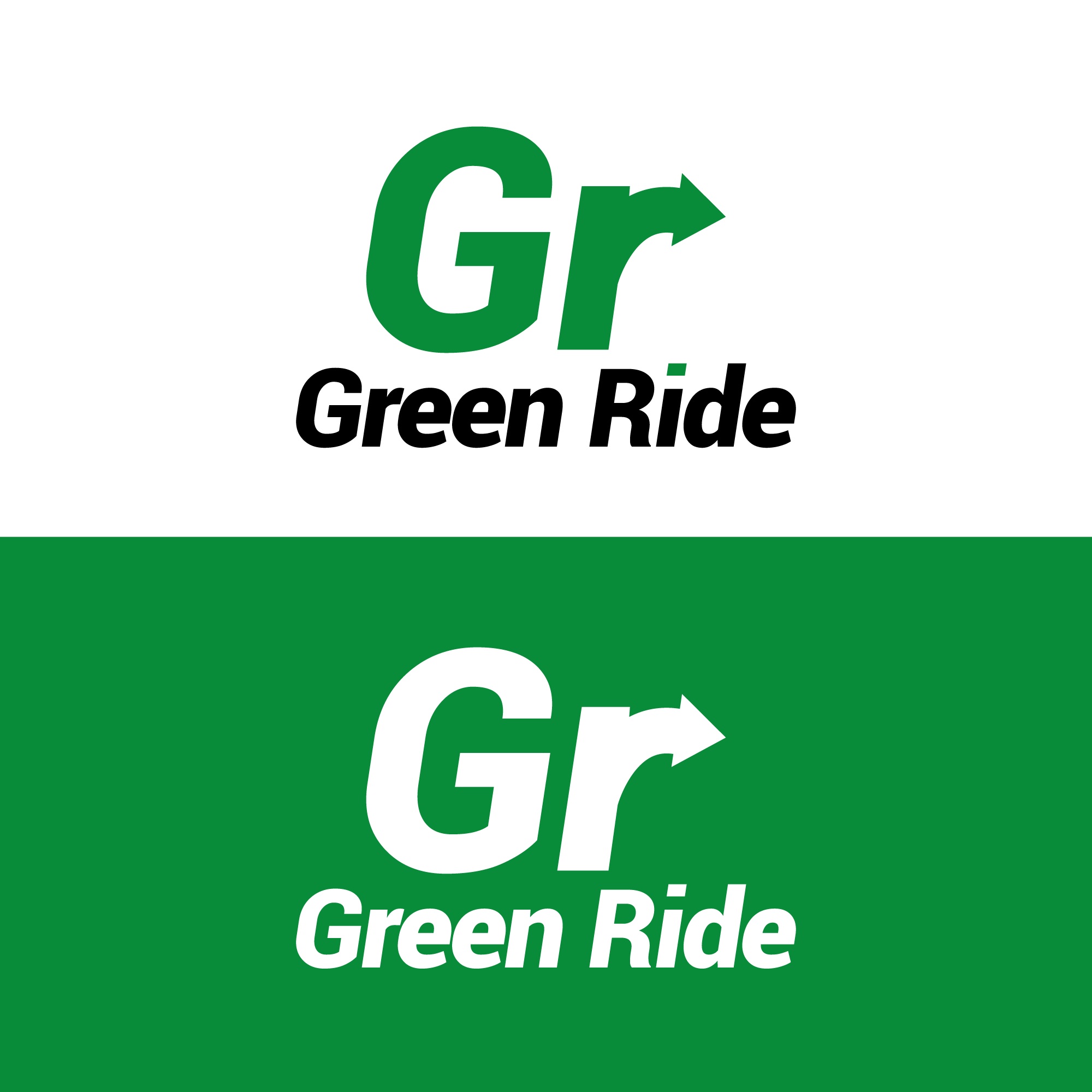 Logo Design by Zak deZign for Green Ride Limousine Service | Design #27003781
