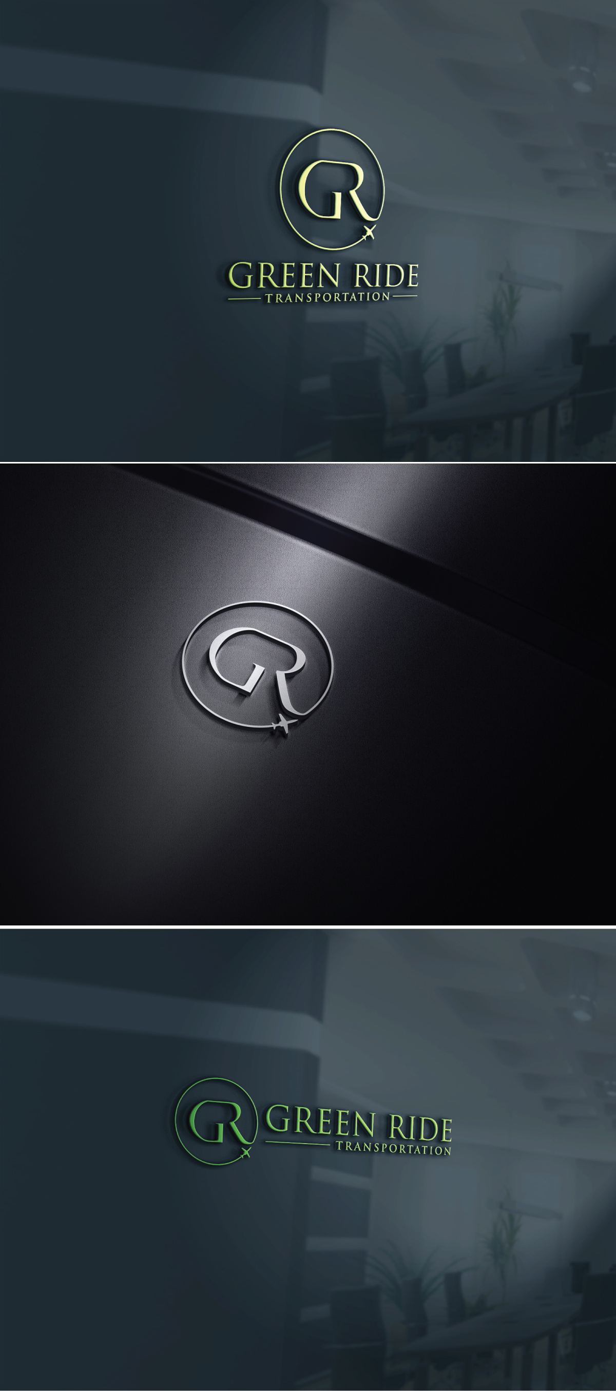 Diseño de Logo por FireflyArt para Green Ride Limousine Service | Diseño #27012194