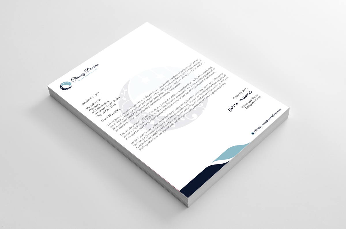 Letterhead Design by alpesh9520 for this project | Design #27008043