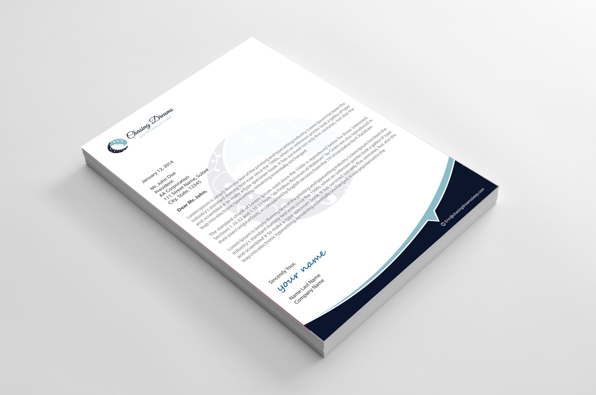 Letterhead Design by alpesh9520 for this project | Design #27008048