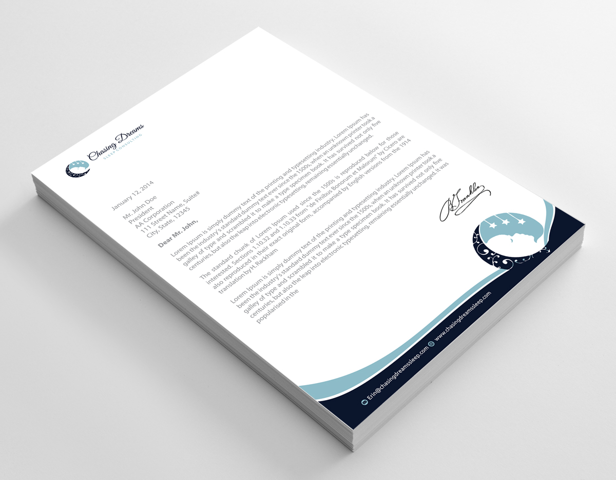 Letterhead Design by alpesh9520 for this project | Design #27009144