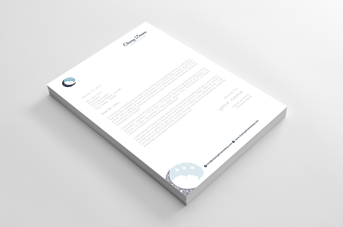 Letterhead Design by alpesh9520 for this project | Design #27009763