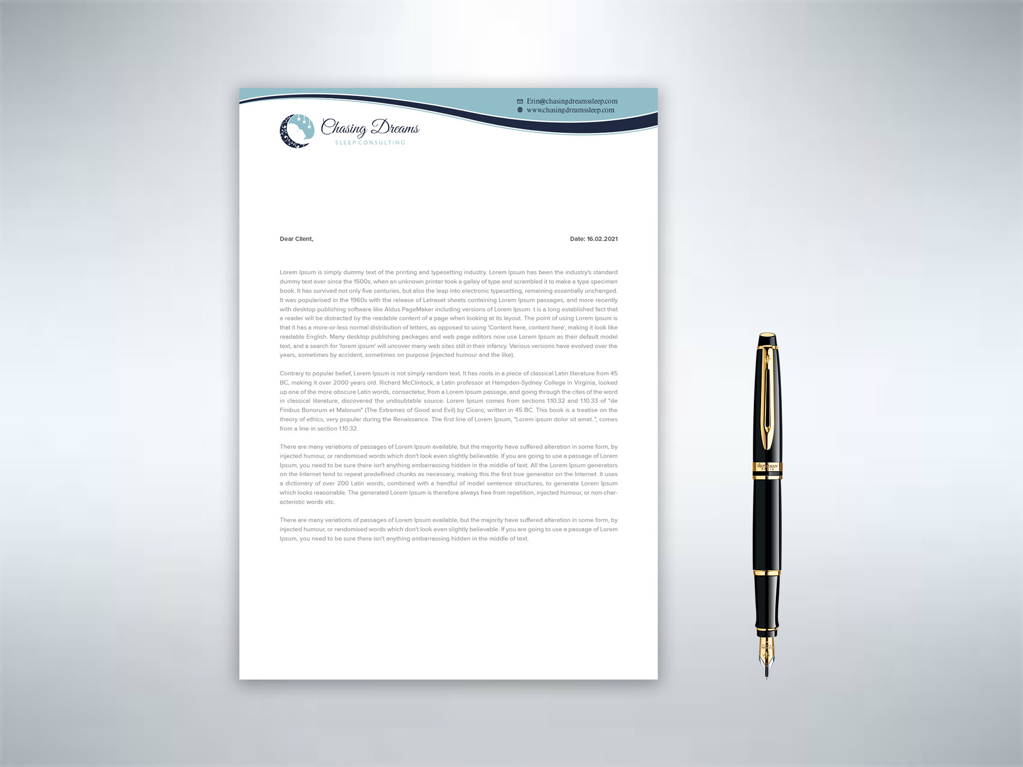 Letterhead Design by Tripti Ranjan Gain for this project | Design #27005061