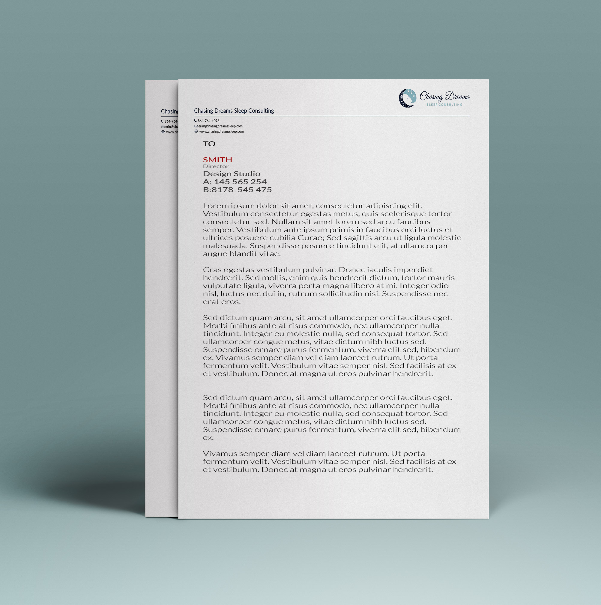 Letterhead Design by AN7 for this project | Design #27013549