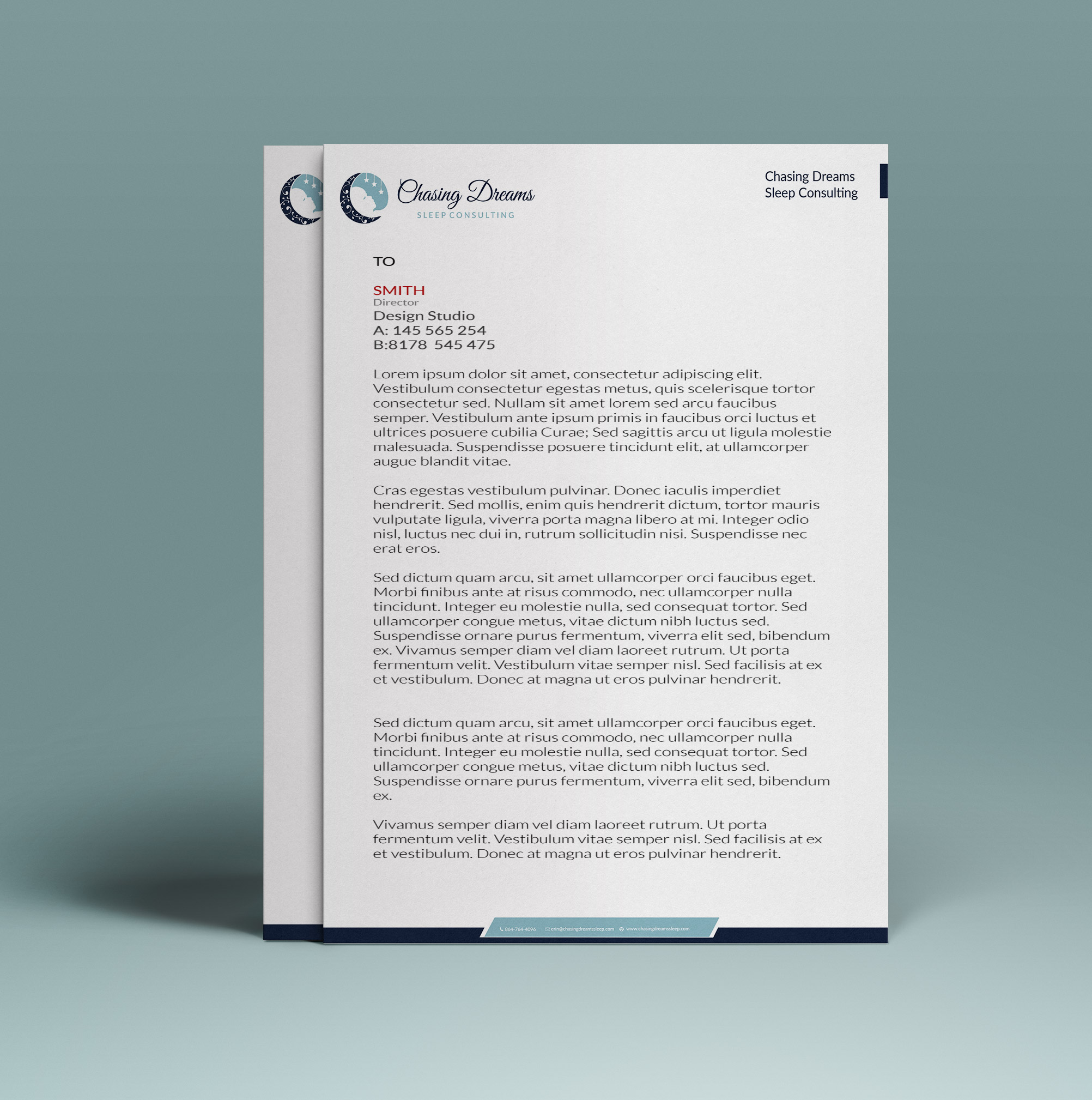 Letterhead Design by AN7 for this project | Design #27013565