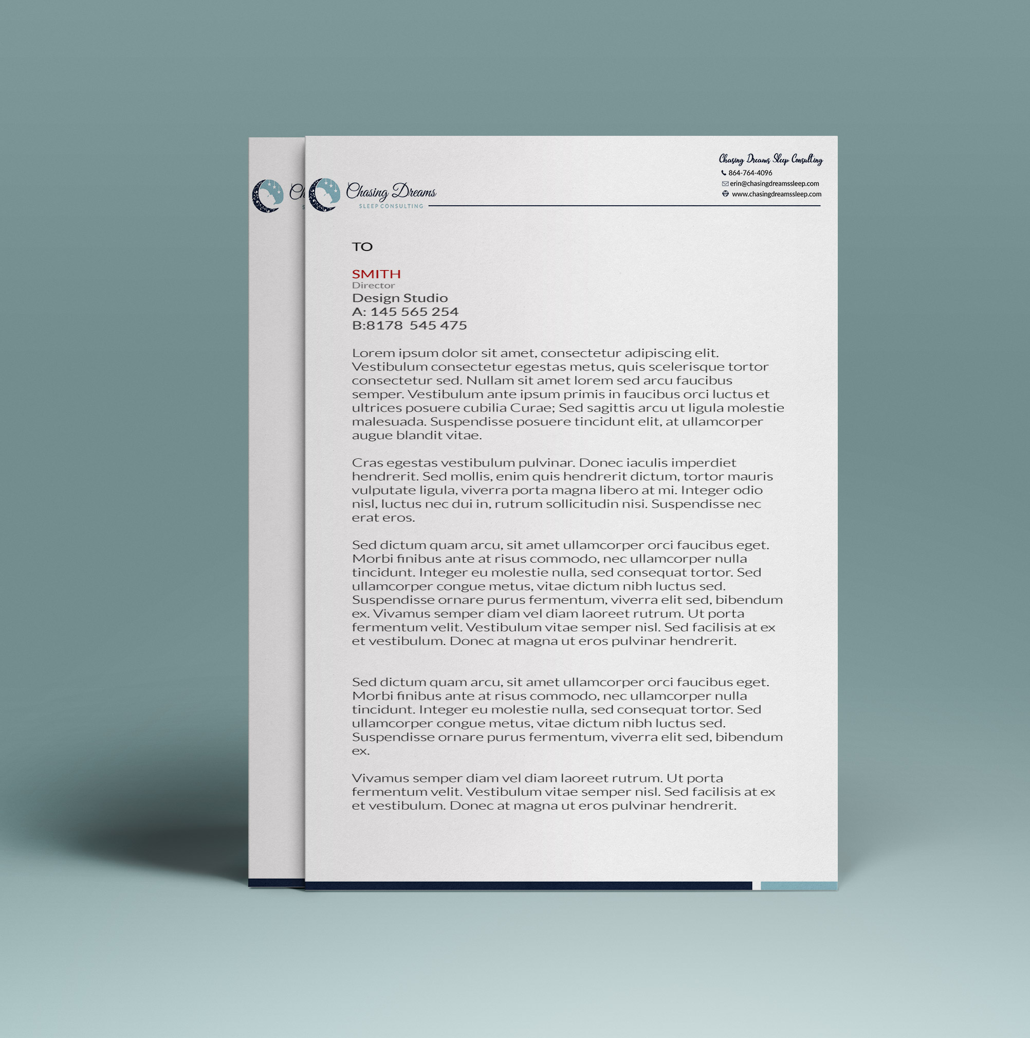 Letterhead Design by AN7 for this project | Design #27013568