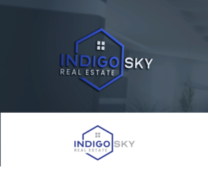 Indigo Sky Real Estate | Logo Design by BabAgori