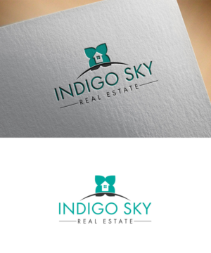 Indigo Sky Real Estate | Logo Design by Mr Line @rt