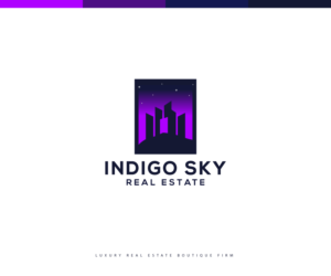 Indigo Sky Real Estate | Logo Design by ecorokerz