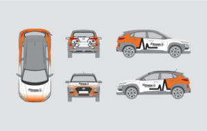 Car Wrap Design by artbitin for Fitness New Zealand | Design #27030329