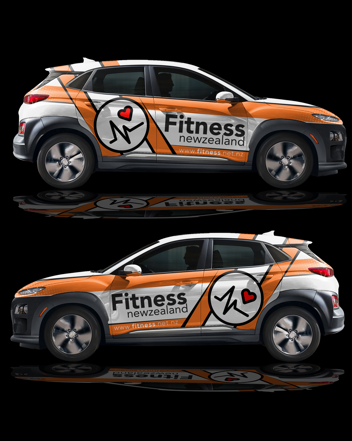 Diseño de Rotulación de Vehículo por RubelRir para Fitness New Zealand | Diseño #27022469