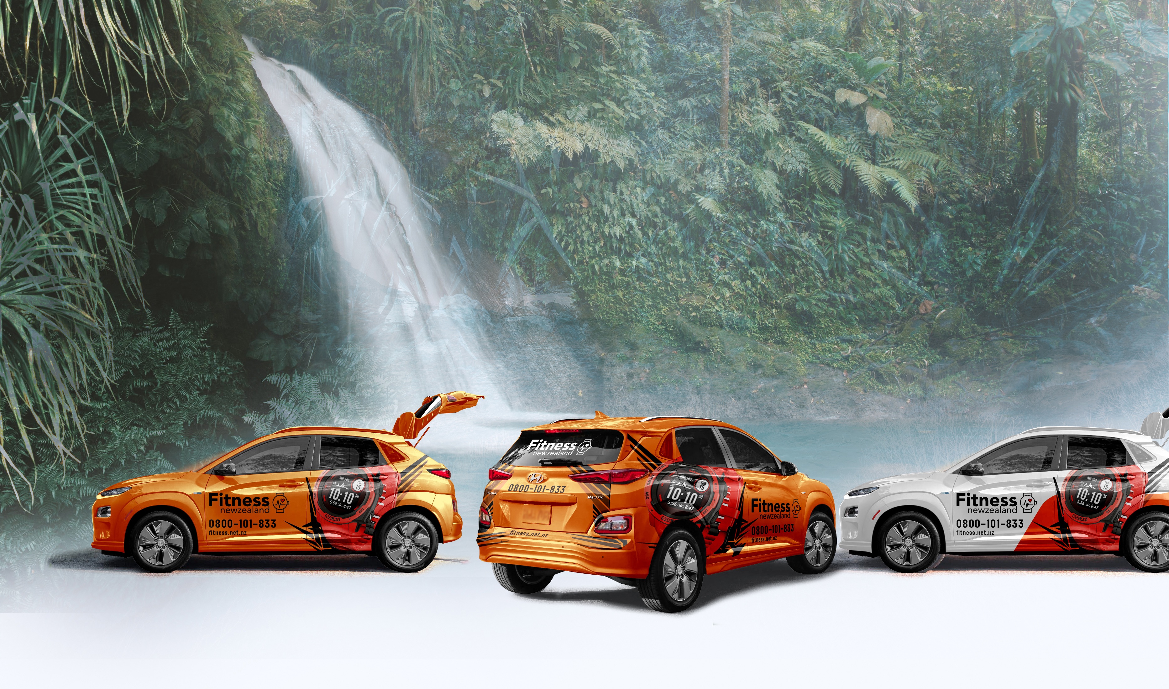 Car Wrap Design by StarGraphics for Fitness New Zealand | Design #27027490