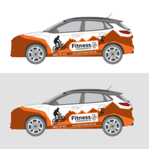Car Wrap Design by Suchetandesign for Fitness New Zealand | Design: #27035560