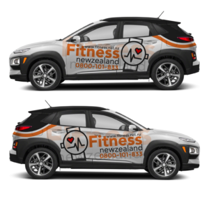 Car Wrap Design by Shumaila Kiran for Fitness New Zealand | Design: #27016896