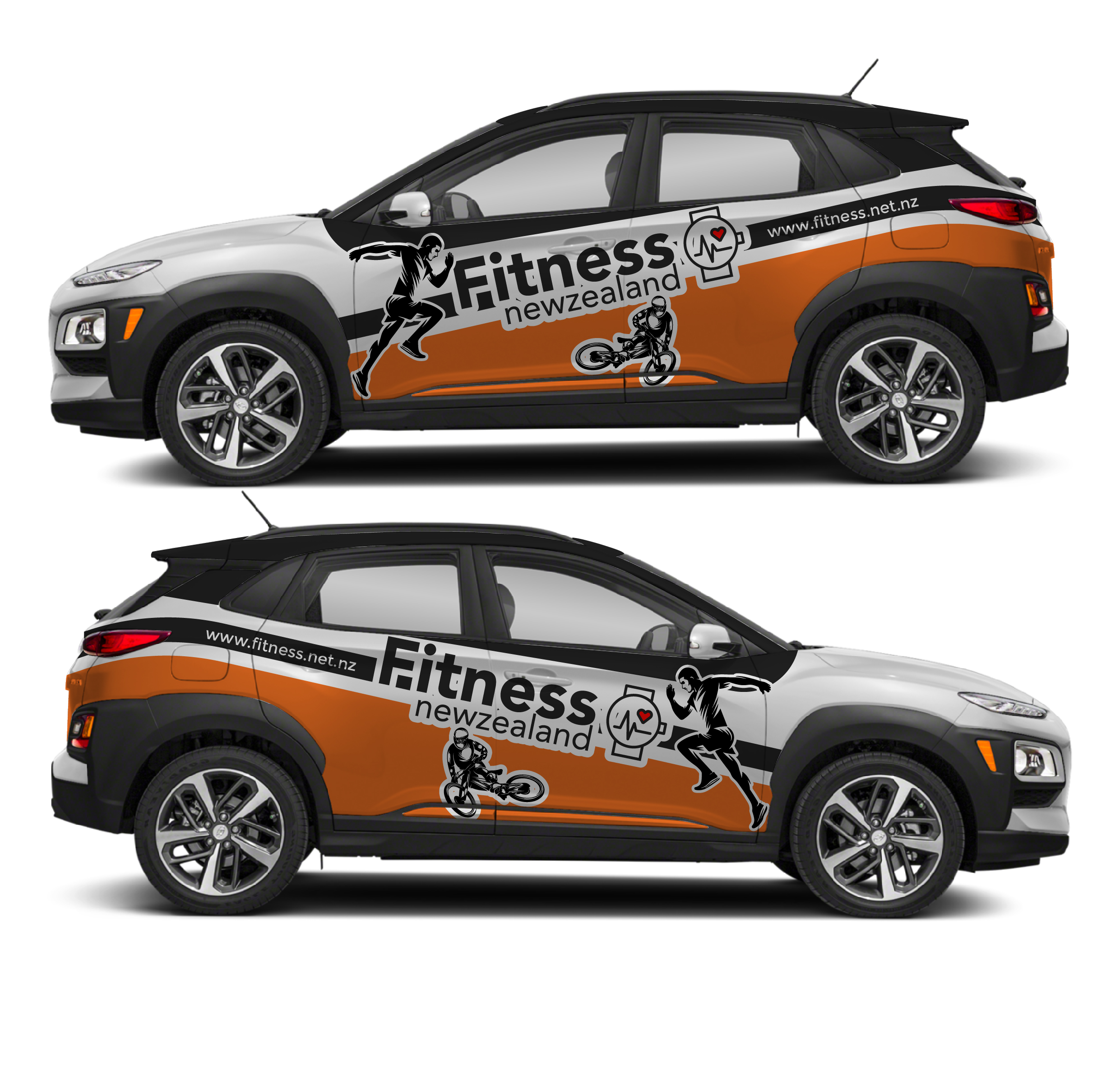 Car Wrap Design by Shumaila Kiran for Fitness New Zealand | Design #27028289