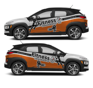 Car Wrap Design by Shumaila Kiran for Fitness New Zealand | Design: #27028289