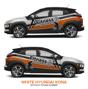 Diseño de Rotulación de Vehículo por Shumaila Kiran para Fitness New Zealand | Diseño: #27040476
