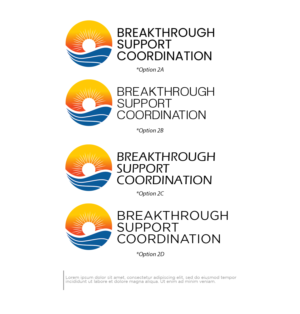 Breakthrough Support Coordination | Logo Design by Kim Ji