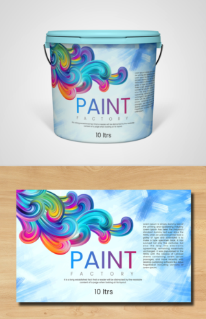 Paint Factory Needs Bucket Designs | Label Design by ecorokerz