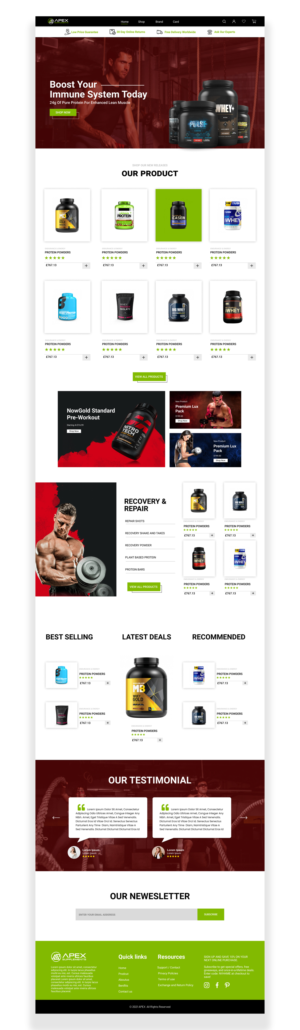 Web-Design von Adeel Rahman für dieses Projekt | Design #27015233