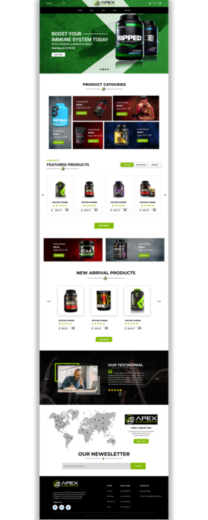 Web Design by Adeel Rahman for this project | Design: #27041377