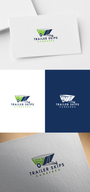 Trailer Skips Canberra | Logo Design by SL Designer