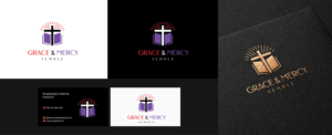 Grace and Mercy Temple | Logo Design by lnb...