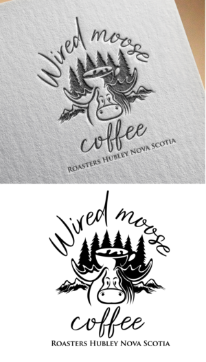 Wired moose coffee roasters Hubley Nova Scotia | Design de Logo par blue eye