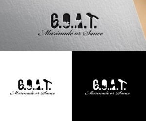 G.O.A.T. Marinade or Sauce | Logo Design by hjyoo