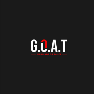 G.O.A.T. Marinade or Sauce | Logo Design by M 8