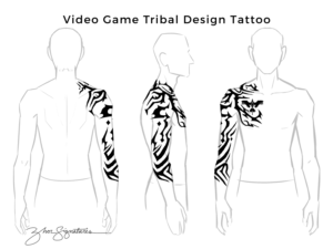 Tattoo Design by Zhor Signatures for this project | Design: #27048210