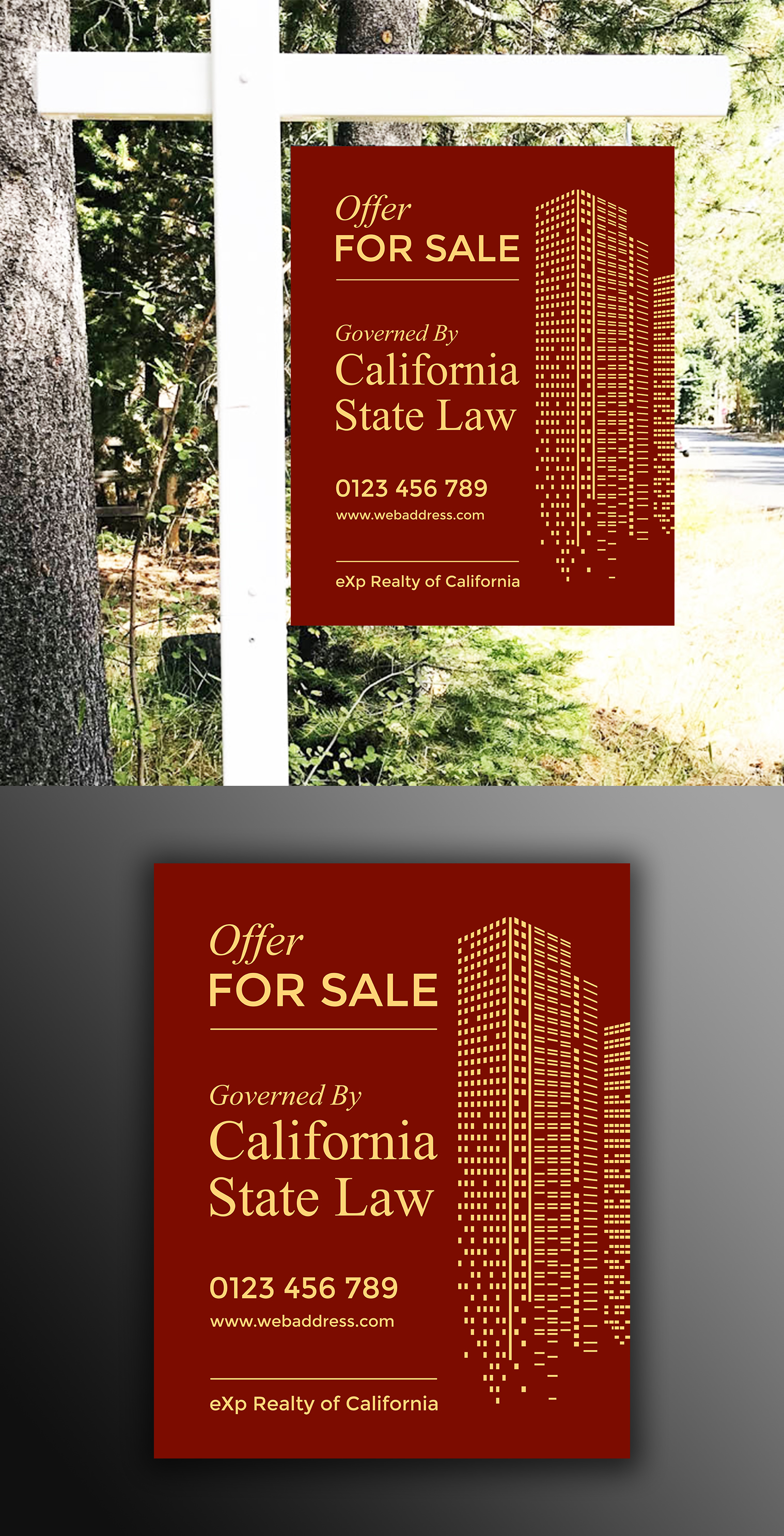 Signage Design by ecorokerz for this project | Design #27014161