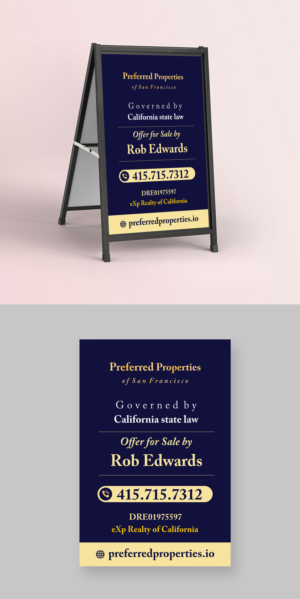 Signage Design by ecorokerz for this project | Design: #27014478