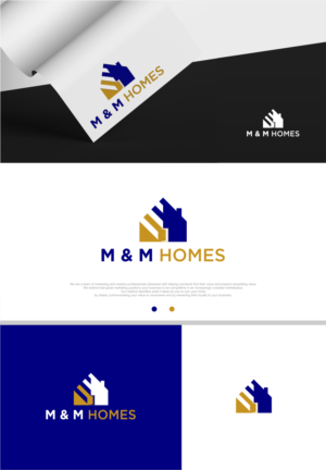 M & M Homes | Logo Design by vintana